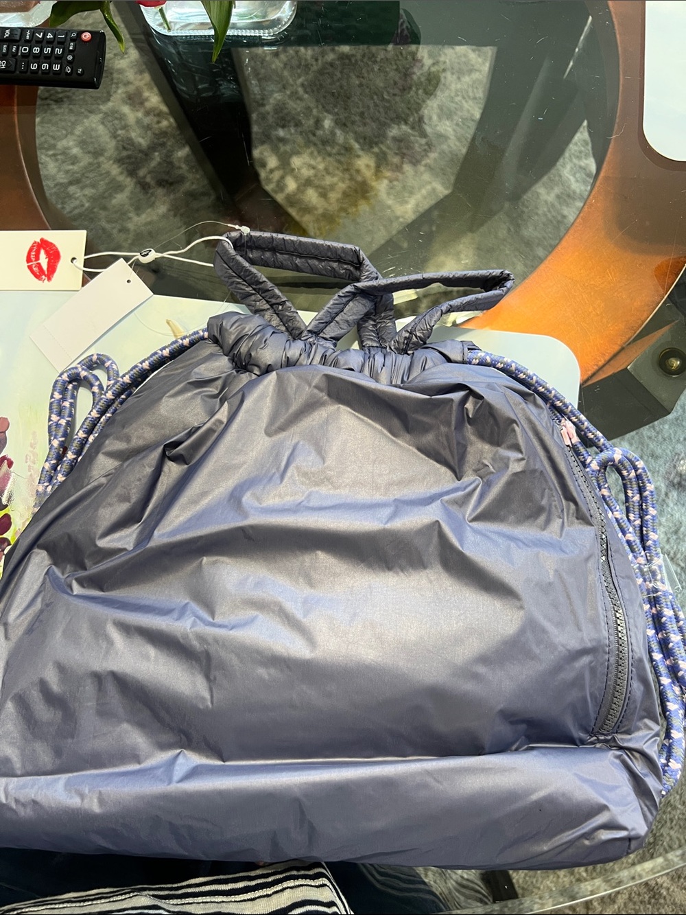 Wildfox Puffy Drawstring Backpack - Picture 2 of 5